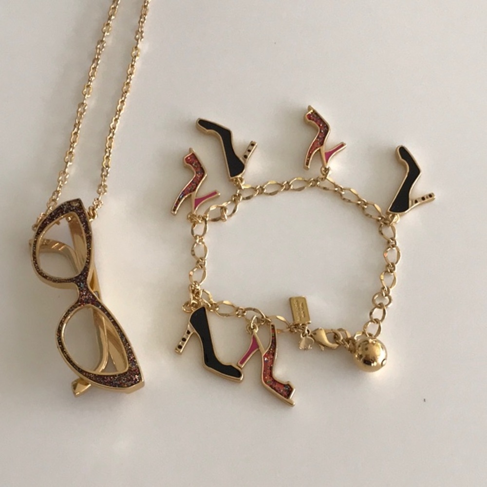 kate spade high heel shoe bracelet 🍒